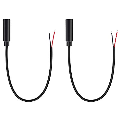 Fancasee 2er-Pack 3,5-mm-Buchse auf Lautsprecherkabel, blanker Draht, TS, Mono, 3,5 mm Steckverbinder, Adapter, Reparatur-Audiokabel für Lautsprecher, Trigger-Kabel Fancasee 2er-Pack 3,5-mm-Buchse auf Lautsprecherkabel, blanker Draht, TS, Mono, 3,5 mm Steckverbinder, Adapter, Reparatur-Audiokabel für Lautsprecher, Trigger-Kabel von Fancasee