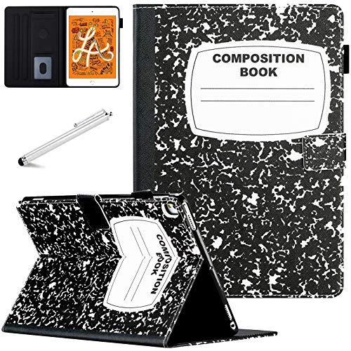 Fancity für iPad 10,2 Zoll 9./8./7. Generation Hülle (2021 2020 2019 Release), Smart Auto Schlaf/Wach Cover mit Stifthalter Kartensteckplatz Stoßfeste Hülle für neues iPad 10.2, Notebook von Fancity