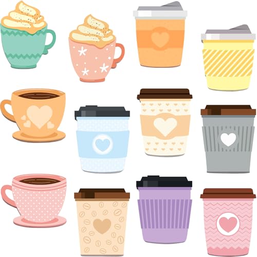24 Blöcke Kaffeetassen-Haftnotizen, selbstklebende Notizblöcke für Lehrer, Klassenzimmer, 720 Blatt, Notizblöcke, Seitenmarkierungen, Flaggen, Zuhause, Büro, Schulbedarf 24 Blöcke Kaffeetassen-Haftnotizen, selbstklebende Notizblöcke für Lehrer, Klassenzimmer, 720 Blatt, Notizblöcke, Seitenmarkierungen, Flaggen, Zuhause, Büro, Schulbedarf von Fancy Land