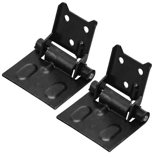 2 Stück Staubschutz-Scharnier-Scharnier-Teile kompatibel mit Akai AP-B110, AP-B111, Blaupunkt P-60, CEC 8001, 8001A, Continental Edison TD 9156, Cybernet CP-100 Plattenspieler von FancyTark
