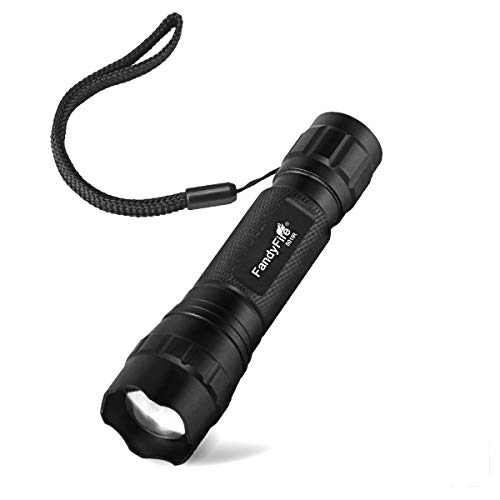 FANDYFIRE Infrarot-Taschenlampe, 940 nm, Nachtsicht, verstellbarer Fokus, LED-Taschenlampe für die Jagd (nicht im Lieferumfang enthalten) von FandyFire