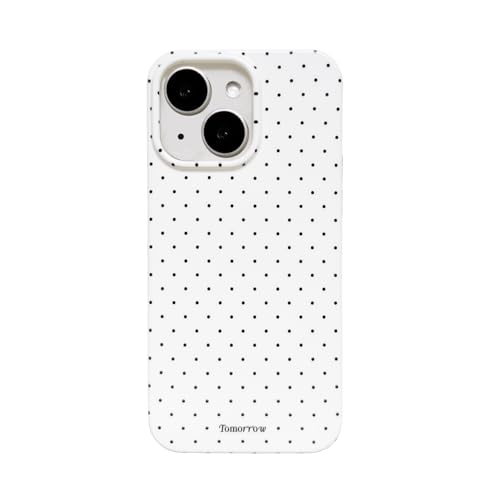 Faneiy Schutzhülle für iPhone 14/13, modisch, gepunktet, ästhetisch, stilvoll, weich, stoßfest, Weiß Faneiy Schutzhülle für iPhone 14/13, modisch, gepunktet, ästhetisch, stilvoll, weich, stoßfest, Weiß von Faneiy