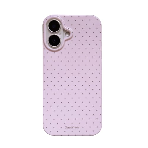 Faneiy Schutzhülle für iPhone 16, modisch, gepunktet, ästhetisch, stilvoll, weich, stoßfest, Rosa Faneiy Schutzhülle für iPhone 16, modisch, gepunktet, ästhetisch, stilvoll, weich, stoßfest, Rosa von Faneiy