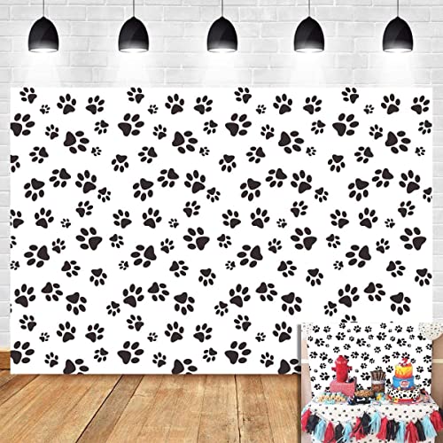 Fotohintergrund mit Paw Patrol-Motiv, für Kindergeburtstage, Hundepfotenabdruck, Fotohintergrund für Neugeborene, Babyparty, Vinyl, 1,5 x 0,9 m Fotohintergrund mit Paw Patrol-Motiv, für Kindergeburtstage, Hundepfotenabdruck, Fotohintergrund für Neugeborene, Babyparty, Vinyl, 1,5 x 0,9 m von Fanghui