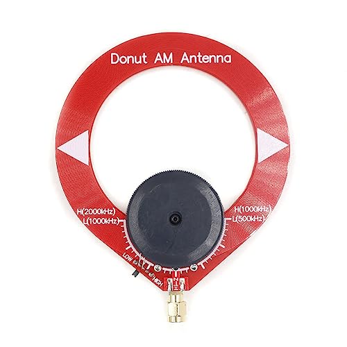Fangxuee AM MW Mittelwellenantenne, Kleine Rahmenantenne, 500 KHz-2000 kHz, Mini-Rahmenantenne für HFDY Malahiteam DSP1 DSP2-EmpfäNger von Fangxuee
