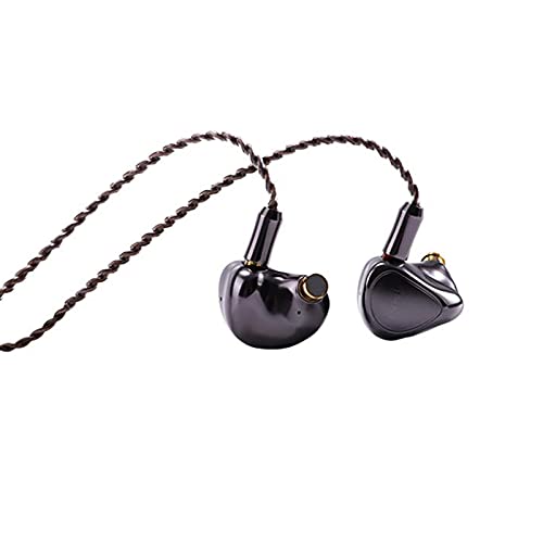 TINHIFI T5 Kopfhörer 10 mm DOC Driver Bass Metall Headset HiFI Musik Monitor Kopfhörer mit 2-Pin 0,78 mm Kabel von Fanmusic
