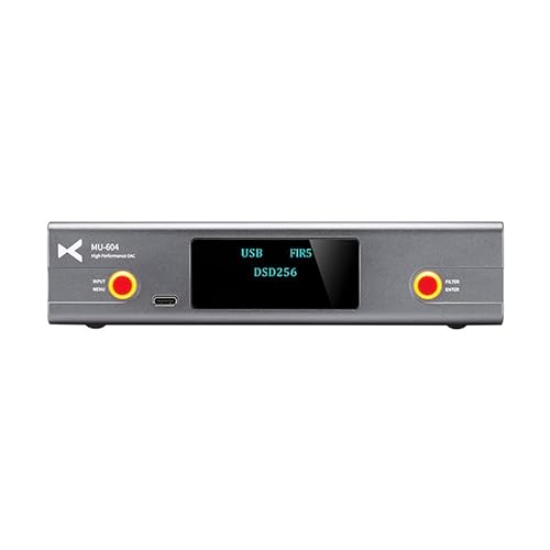 XDUOO MU-604 USB DAC DSD256 Hochleistungs-DAC XLR symmetrischer Ausgang Zwei USB-System-DAC-Verstärker-Decoder von Fanmusic