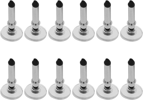 Universal-Ersatzspitzen, runde Form, austauschbarer Eingabestift für Touchscreen, Stylus-Stift, Stylus-Stift, schöne Geschenke zum Teilen mit Familien, 12 Stück von Fansoftiks