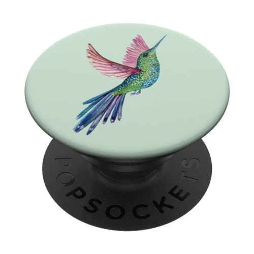 Colibri Bird Nature Kolibri-Liebhaber PopSockets mit austauschbarem PopGrip von Fantabulous Acc