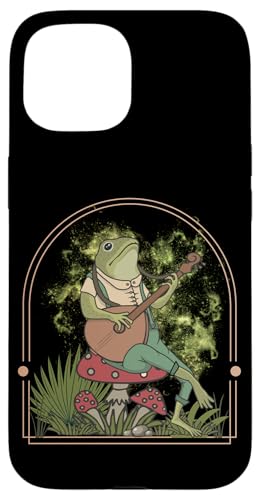 Cottagecore Banjo Frosch: Rustikale Ästhetik lustig Hülle für iPhone 15 Cottagecore Banjo Frosch: Rustikale Ästhetik lustig Hülle für iPhone 15 von Fantabulous Acc