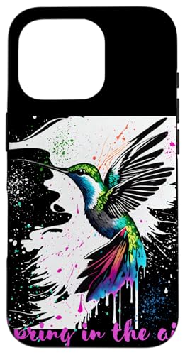 Frühling in der Luft - Lebendiger bunter Kolibri Hülle für iPhone 16 Pro Frühling in der Luft - Lebendiger bunter Kolibri Hülle für iPhone 16 Pro von Fantabulous Acc