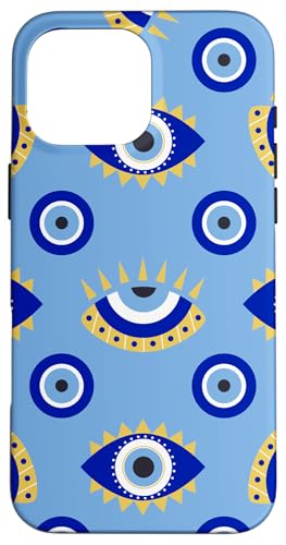 Hamsa Mandala Türkisches Nazar Amulett - Spirituelles Symbol Hülle für iPhone 16 Pro Max von Fantabulous Acc