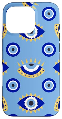 Hamsa Mandala Türkisches Nazar Amulett - Spirituelles Symbol Hülle für iPhone 16 Pro Hamsa Mandala Türkisches Nazar Amulett - Spirituelles Symbol Hülle für iPhone 16 Pro von Fantabulous Acc
