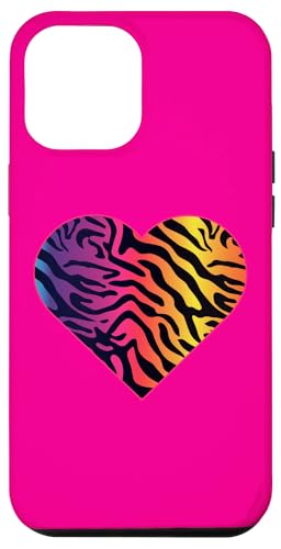 Herz Regenbogen Tiger Print - Boho Chic Fashion Hülle für iPhone 12 Pro Max Herz Regenbogen Tiger Print - Boho Chic Fashion Hülle für iPhone 12 Pro Max von Fantabulous Acc