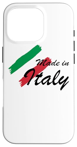 Jersey mit Aufdruck "Made in Italy" Hülle für iPhone 16 Pro von Fantabulous Acc