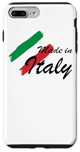 Jersey mit Aufdruck "Made in Italy" Hülle für iPhone 7 Plus/8 Plus von Fantabulous Acc