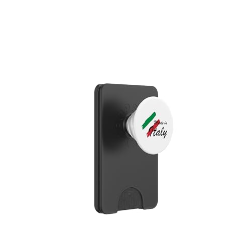 Jersey mit Aufdruck "Made in Italy" PopSockets PopWallet für MagSafe von Fantabulous Acc