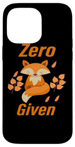 Lustiger Rotfuchs !! Zero Fox Given Animal Fox Lovers Hülle für iPhone 14 Pro Max Lustiger Rotfuchs !! Zero Fox Given Animal Fox Lovers Hülle für iPhone 14 Pro Max von Fantabulous Acc