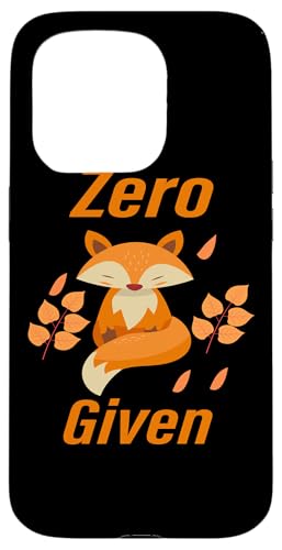 Lustiger Rotfuchs !! Zero Fox Given Animal Fox Lovers Hülle für iPhone 15 Pro Lustiger Rotfuchs !! Zero Fox Given Animal Fox Lovers Hülle für iPhone 15 Pro von Fantabulous Acc