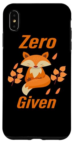Lustiger Rotfuchs !! Zero Fox Given Animal Fox Lovers Hülle für iPhone XS Max Lustiger Rotfuchs !! Zero Fox Given Animal Fox Lovers Hülle für iPhone XS Max von Fantabulous Acc