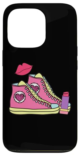 Rote Lippen, Lippenstift, Retro-Schuhe – Vintage Pop Art lustig Hülle für iPhone 13 Pro Rote Lippen, Lippenstift, Retro-Schuhe – Vintage Pop Art lustig Hülle für iPhone 13 Pro von Fantabulous Acc