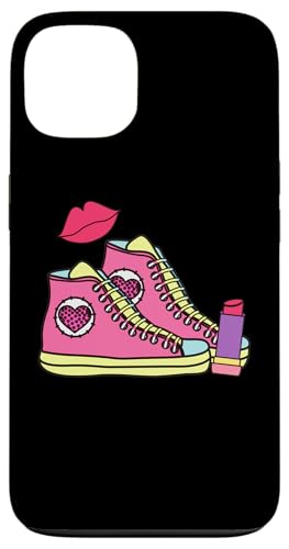 Rote Lippen, Lippenstift, Retro-Schuhe – Vintage Pop Art lustig Hülle für iPhone 13 Rote Lippen, Lippenstift, Retro-Schuhe – Vintage Pop Art lustig Hülle für iPhone 13 von Fantabulous Acc
