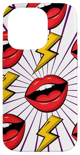 Rote Lippen Pop Art Lustig Hülle für iPhone 14 Pro Rote Lippen Pop Art Lustig Hülle für iPhone 14 Pro von Fantabulous Acc