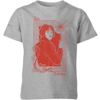 Fantastic Beasts Tina Goldstein Kids' T-Shirt - Grey - 5-6 Jahre von Fantastic Beasts