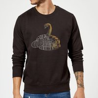 Fantastic Beasts Tribal Nagini Sweatshirt - Black - M von Fantastic Beasts