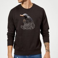 Fantastic Beasts Tribal Niffler Sweatshirt - Black - M von Fantastic Beasts