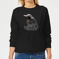 Fantastic Beasts Tribal Niffler Women's Sweatshirt - Black - XXL von Fantastic Beasts