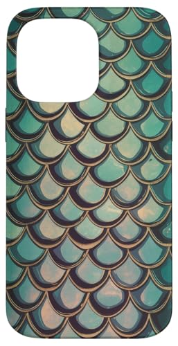 Bunte Meerjungfrauenschuppen, Skala, Märchenschwanz, Fee Hülle für iPhone 14 Pro Max von Fantasy