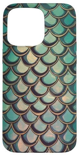 Bunte Meerjungfrauenschuppen, Skala, Märchenschwanz, Fee Hülle für iPhone 15 Pro Max von Fantasy