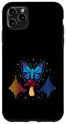 Butterfly Mushroom Soundwave Colorful Nature Magic Hülle für iPhone 11 Pro Max Butterfly Mushroom Soundwave Colorful Nature Magic Hülle für iPhone 11 Pro Max von Fantasy