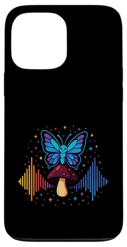 Butterfly Mushroom Soundwave Colorful Nature Magic Hülle für iPhone 13 Pro Max Butterfly Mushroom Soundwave Colorful Nature Magic Hülle für iPhone 13 Pro Max von Fantasy