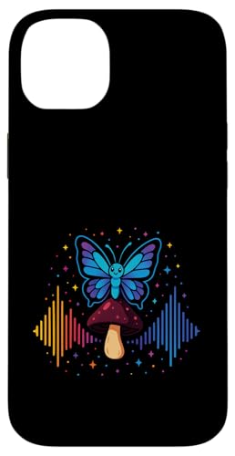 Butterfly Mushroom Soundwave Colorful Nature Magic Hülle für iPhone 14 Plus Butterfly Mushroom Soundwave Colorful Nature Magic Hülle für iPhone 14 Plus von Fantasy