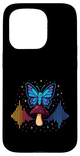 Butterfly Mushroom Soundwave Colorful Nature Magic Hülle für iPhone 15 Pro Butterfly Mushroom Soundwave Colorful Nature Magic Hülle für iPhone 15 Pro von Fantasy
