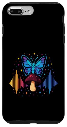 Butterfly Mushroom Soundwave Colorful Nature Magic Hülle für iPhone 7 Plus/8 Plus Butterfly Mushroom Soundwave Colorful Nature Magic Hülle für iPhone 7 Plus/8 Plus von Fantasy