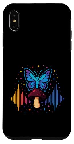 Butterfly Mushroom Soundwave Colorful Nature Magic Hülle für iPhone XS Max Butterfly Mushroom Soundwave Colorful Nature Magic Hülle für iPhone XS Max von Fantasy