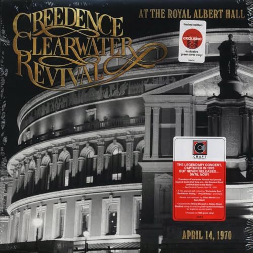 Creedence Clearwater Revival - At The Royal Albert Hall, April 14, 1970 (green vinyl) [Vinyl LP] von Fantasy