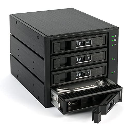 FANTEC 2192 BP-T3141 SAS I,II + SATA I,II,III Backplane für 4X 3,5"/2,5" HDD/SSD in einem 3X 5,25" Einschub. Mit einem 80mm Lüfter an der Rückseite. Aluminiumgehäuse und Front in schwarz. FANTEC 2192 BP-T3141 SAS I,II + SATA I,II,III Backplane für 4X 3,5"/2,5" HDD/SSD in einem 3X 5,25" Einschub. Mit einem 80mm Lüfter an der Rückseite. Aluminiumgehäuse und Front in schwarz. von Fantec