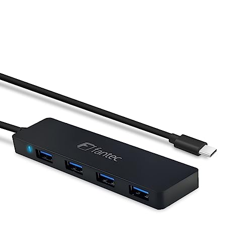 FANTEC 2569 UMP-4U31-C Universal 4X USB HUB mit USB Stecker Typ-C FANTEC 2569 UMP-4U31-C Universal 4X USB HUB mit USB Stecker Typ-C von Fantec