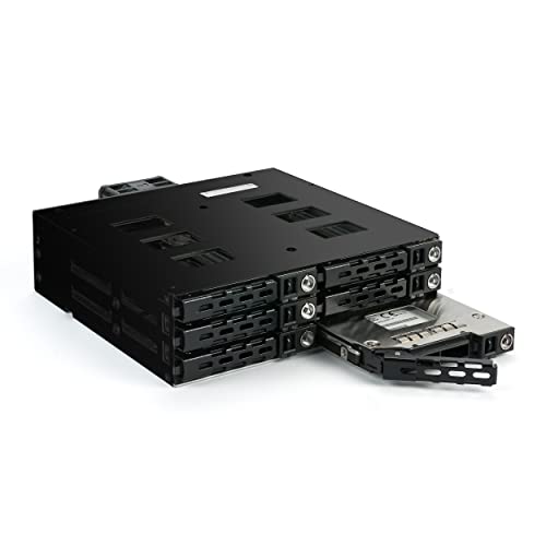 FANTEC MR-SA1262-12G/6G SAS 12G + SATA 6G Backplane für 6×2,5" HDD/SSD von Fantec