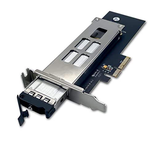 FANTEC NVMePCIe-WL-TR-1, PCIe 3.0/4.0 x4 NVNe SSD interner PC Einbaurahmen Adapterkarte werkzeugloser Einbau FANTEC NVMePCIe-WL-TR-1, PCIe 3.0/4.0 x4 NVNe SSD interner PC Einbaurahmen Adapterkarte werkzeugloser Einbau von Fantec