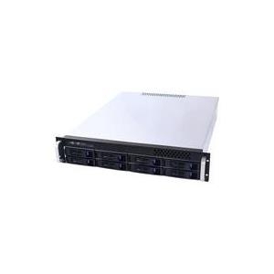 FANTEC SRC-2080X07 - Rack - einbaufähig - 2U - SSI CEB - SATA/SAS - Hot-Swap - Schwarzes eloxiertes Aluminium, silbereloxiertes Aluminium - USB (1670) von Fantec