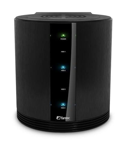 Fantec Sq-35RU3e 4Bay Raid Gehäuse mit eSATA & USB 3.0 schwarz von Fantec