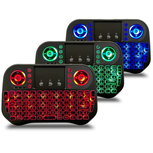 FANTEC WK-300 Mini Tastatur Wireless RGB von Fantec