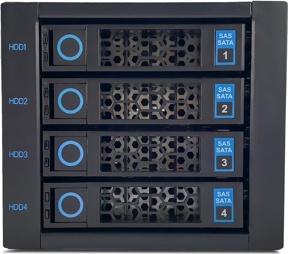 FANTEC WR-C3141-12G Backplane für 4x 3,5/2,5 HDD/SSD (2553) von Fantec