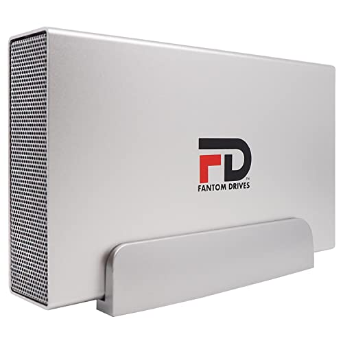 Fantom Drives FAN-3U3SBS Festplattengehäuse, 8,9 cm (3,5 Zoll) HDD-Gehäuse, silberfarben von Fantom Drives