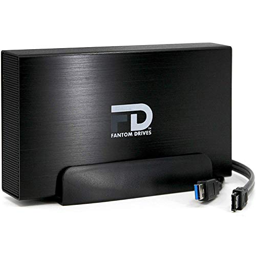 Fantom Drives FD DVR2KEUB DVR-Expander, Externe Festplatte, USB 3.0 und eSATA (mit USB- und eSATA-Kabel), unterstützt DirecTv, Dish, Motorola, Arris und mehr, Schwarz von Fantom Drives